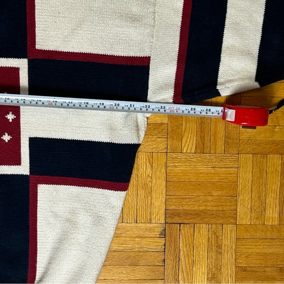 Cotton Traders Blue Red White Star Mens Large Sweater - Picture 4 of 6